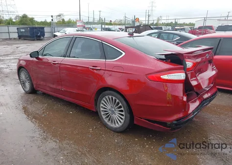 2013 Ford Fusion Titanium из США, поврежденный, VIN 3FA6P0K90DR309352